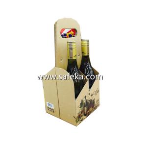 Walmart Cardboard 4 bottles Wine Display Boxes