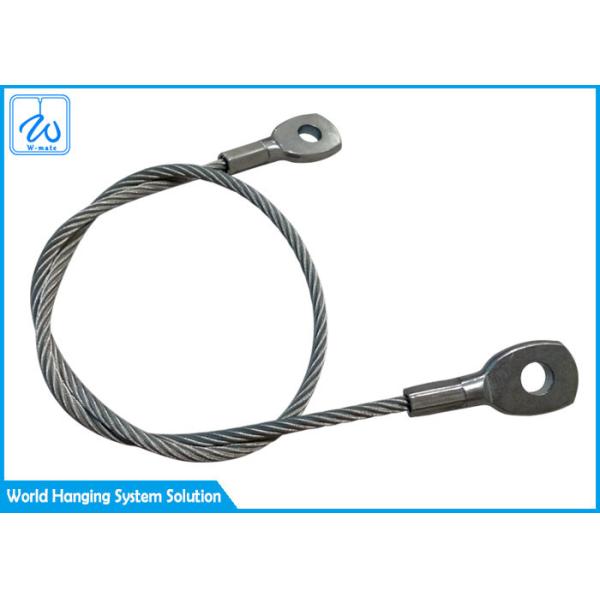 Buy 7x7 Stainless Wire Rope Steel Cable Sling For Picture Hanging Systems at wholesale prices