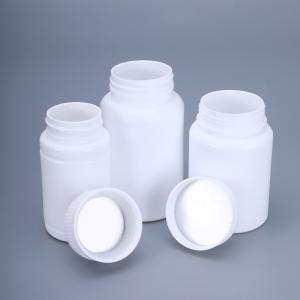 Silk Screen Printing 150ml HDPE Plastic Bottle for Pill Storage Safe and Secure