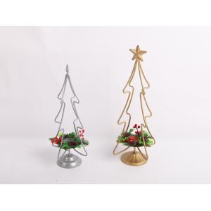 Christmas Tree Ornament Indoor and Outdoor Decorations Iron Art Metal Bright