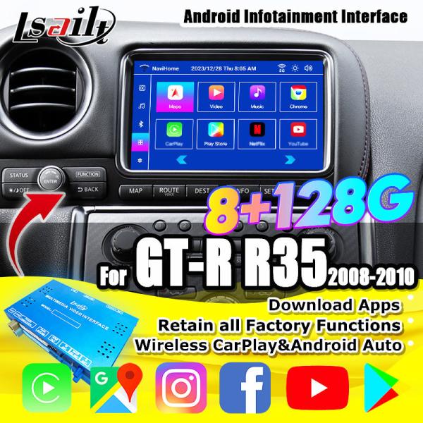 Wireless CarPlay Interface/Android Infotainment Module for GT-R GTR R35 2008