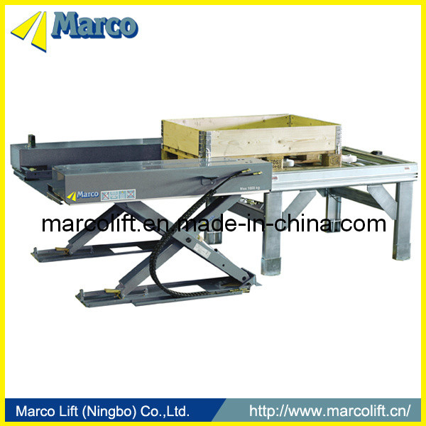 Buy CE Approved U-Shaped Scissor Lift Table with Hydraulic Drive and Competitive at wholesale prices