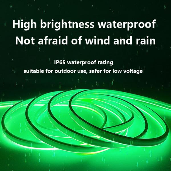 Flexible Multi Color Led Neon Lights Addressable Rgb Pixel Light Strip Set