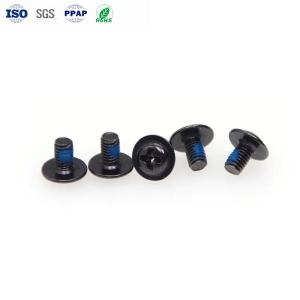 China Carbon Steel Black Zinc Pan Head Screw M0.8-M8 for Smart Homes on sale