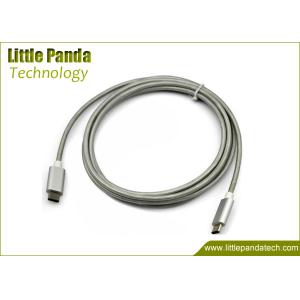 USB 2.0 Type C Male Data Charging Cable Woven Mesh Braided USB Data Cable for