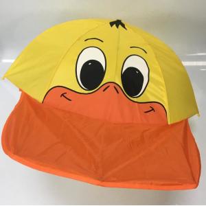 18 Inches Manual Open Cute Cartoon Duck Umbrella Waterproof Polyester