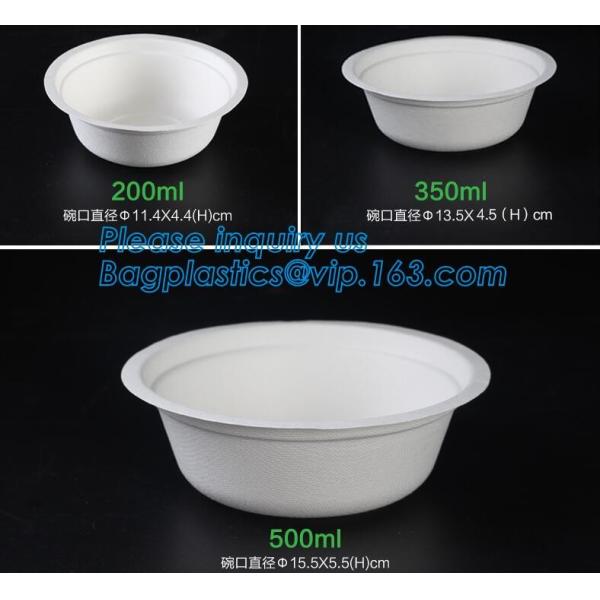 biodegradable sugarcane bagasse bowl,Food Grade Biodegradable Disposable