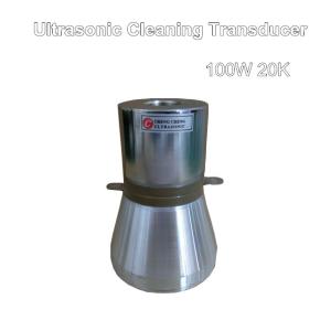 Quality Industrial Cleaning Machine Piezoelectric Ultrasonic Transducer 100W 20K for sale