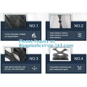 Plastic Hdpe Cellular Textured Gravel Stabilizer Typar Geocell Recycled Plastic