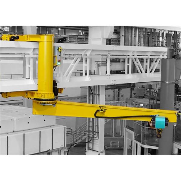 Buy Europe Style Wall Mounted Slewing Jib Crane Hoist Anti Derailment at wholesale prices