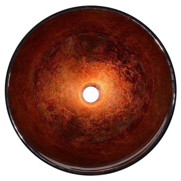 Modern Artistic Glass Bowl Bathroom Vanity Sinks , Colored Bathroom Lavatory