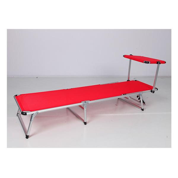 Customized Beach Foldable Sun Lounger With Aluminum Tube Material