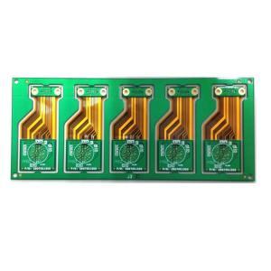 Rigid - Flex Printed Circuit Board Assembly , Customized PCB Motherboard
