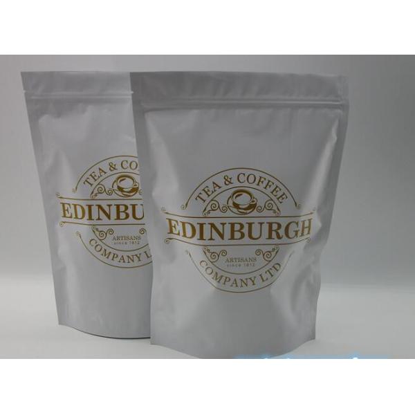 Biodegradable Ethiopia Coffee Bean Packaging Bags 500 Gram 16 Oz With Zipper