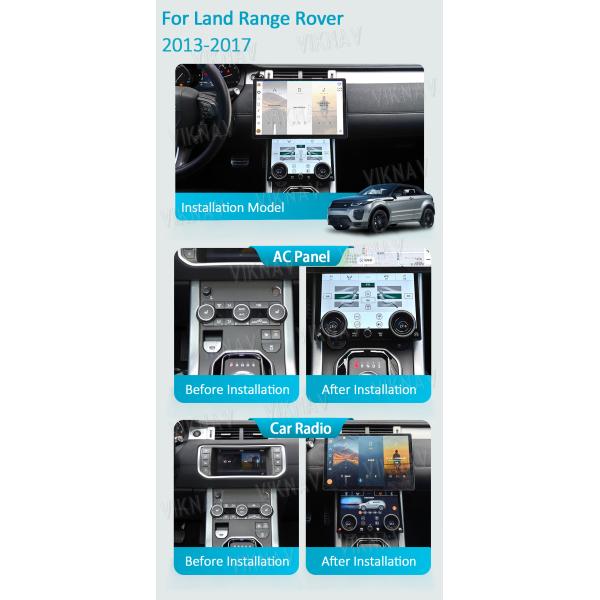 13.3'' Car Multimedia Radio For Land Range Rover Vogue / Sport / Evoque 2013-2018