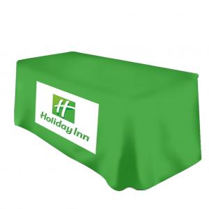 Quality Customized fabric table cloth/tradeshow table cloth for advertising for sale