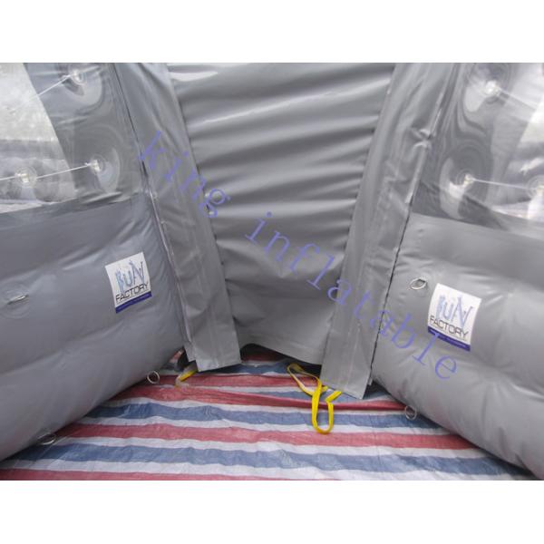 8m Diameter Combo Transparent Inflatable Dome Tent For Party / Exhibition