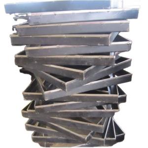 Quality 3-10mm Thickness Heavy Structure Steel Frame Welding Fabrication for Street Light Poles for sale