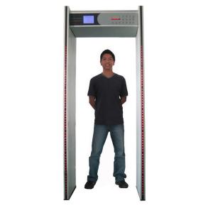 Quality LCD 8 zones walk through metal detectors for sale