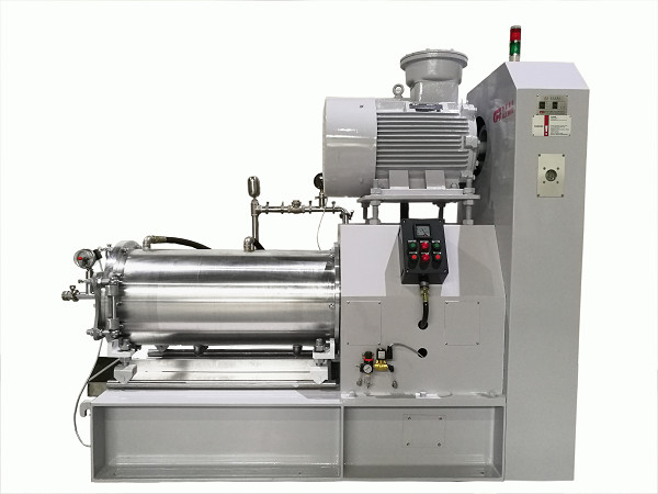 100L Bead Mill Machine With Dyamic Discharging With gear Pump in paper making