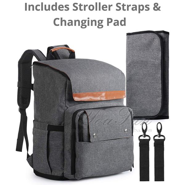 Spacious Baby Travel Bag large diaper bag