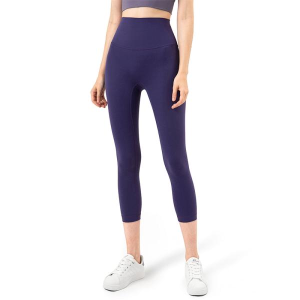 Anti Cellulite Womens Seamless Gym Leggings With Customized Design