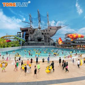 Relaxing Surf Wave Pool Amusement Water Park Supplies Customized