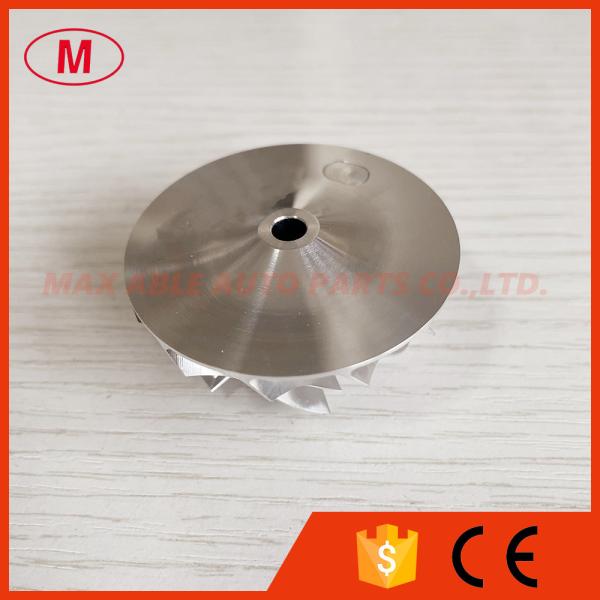 GT15-25 433256-0003 37.91/49.00mm 6+6 blades turbo milling/aluminum 2618/billet compressor wheel for 466501/471189/70091