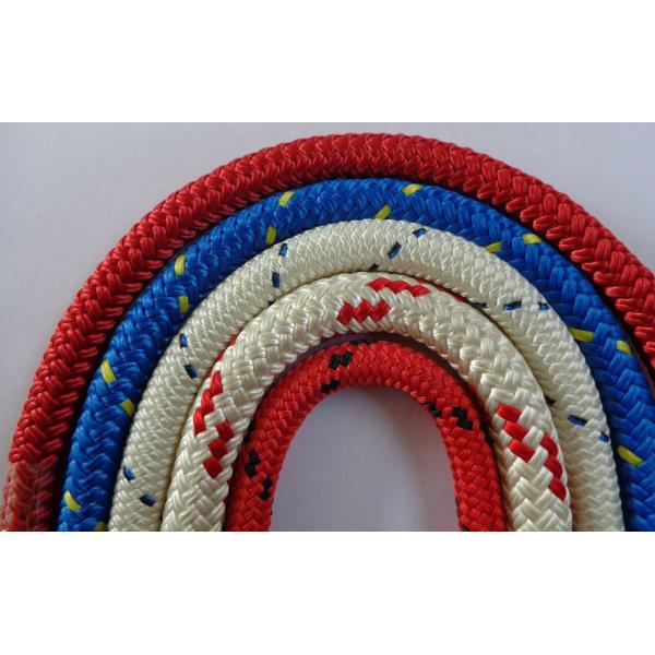 Buy PES Diamond Braided Rope Polyester Double Braided Rope 6-24mm at wholesale prices