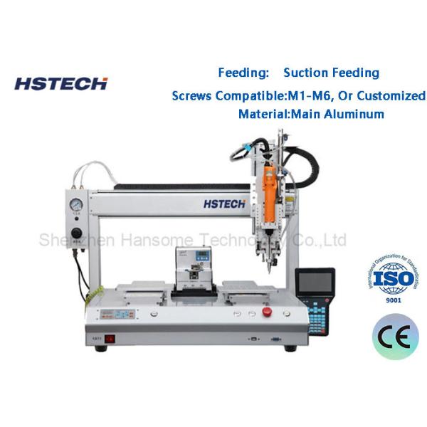 Double Platform Single Feeder Screw Fastening Machine 4 Axis Screw Locking