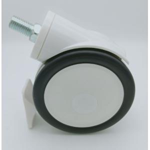 medical caster locking wheels polyurethane casters medical supply 4 inch