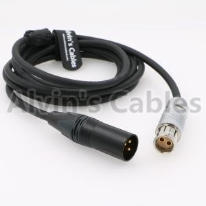 Custom Length Arri Power Cable Fischer 2 Pin Female Plug To Original XLR 3 pin
