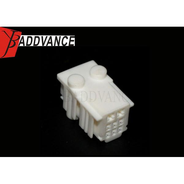 8-1-126 8 Pin Female Electrical Cable Connectors Plastic With Terminals