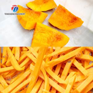 French fries cutting machine Potatoes and round tuber crops Carrots and