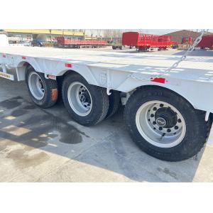 China Jost Kingpin Stable Three-Axle 40-60ton Lowbed Trailer for Safe Heavy Load Transport on sale