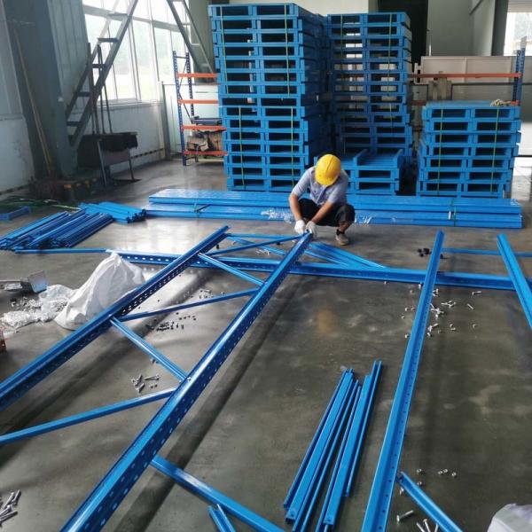 Customized Steel Warehouse Pallet Rack For Cold Storage Warehouse Shelves