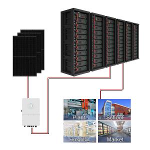 15kwh-750kwh Commercial racked cabinet High Voltage Solar energy storage system