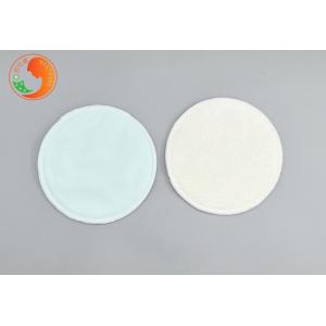 Round Shape Washable Breast Pads Nursery Customize Cotton Breast Pads