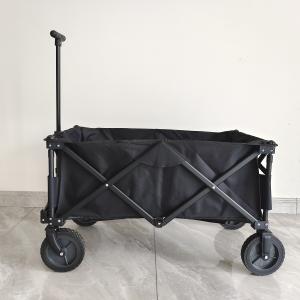 Four Way Collapsible Folding Cart T-Shaped Adjustable Handle OEM Body And Cloth