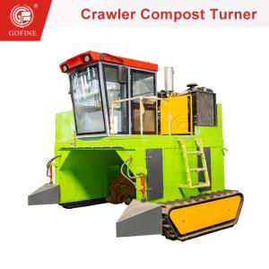 China Industry Windrow Compost Turner Organic Fertilizer Composting Machine on sale