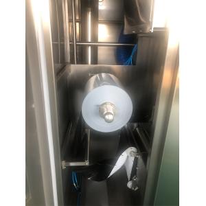 Pneumatic Structure Plastic Pouch Packing Machine , Juice Pouch Aseptic Filler