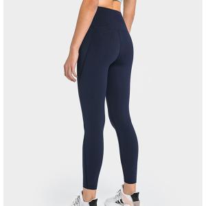 Yoga Pants With Front Pockets Custom Logo