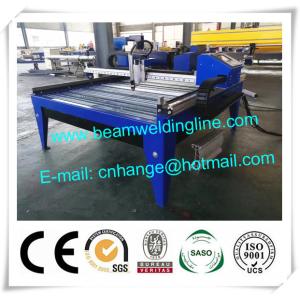 Table Type CNC Plasma Cutting Machine , Hypertherm Gantry Type Plasma Cutting