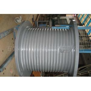 Single Drum Marine Anchor Winch Left And Right Rotation Direction LBS / Helical