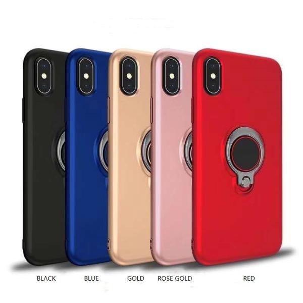 Buy Paited Color Ring Magnetic Car Mount Holder Soft TPU Case Back Cover For Samsung J7 2018 S7 Edge A6 Plus/J8 2018/A9 STAR at wholesale prices