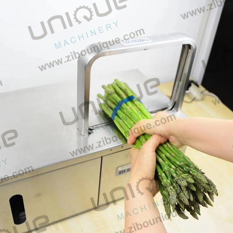 Easy to Operate Automatic Induction Banding Tying Machine for Food and Vegetable Binding