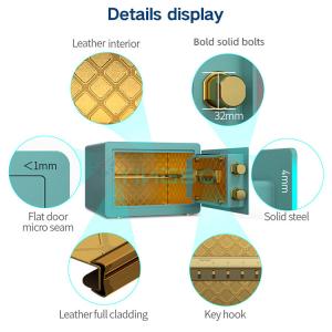 Solid Steel Home Safe Box H25 Thickness Customized OEM Service