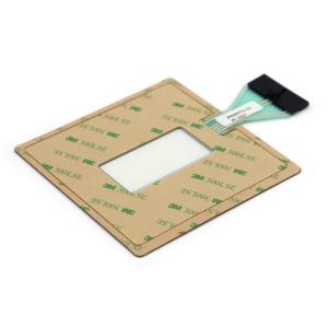 IP65 IP67 Waterproof Membrane Switches Keypad With Female Connector