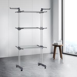 Shoe Cabinet Floor Furniture Foldable Clothes Drying Rack Multifunctional