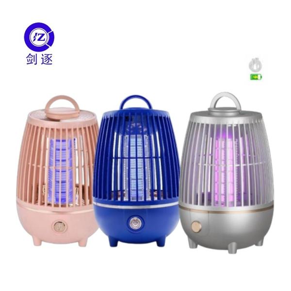 USB Rechargeable Bug Zapper Lamp With High Voltage 2700V Newest Design Cleaning